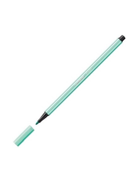C 10 rotulador stabilo pen 68 verde hielo nº13 punta 1omm